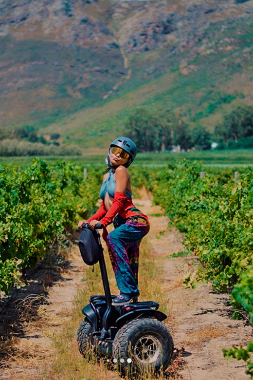 CAPE TOWN: SEGWAY FUN RIDE IN PAARL FREEDOM 301 WITH WILDX - Tour Highlights