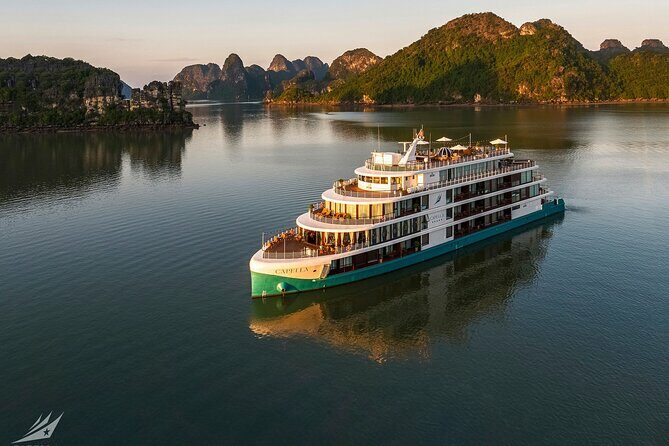 Capella Cruise Halong Bay 2Day/1 Night 6 Star Cruise All Included - Key Points