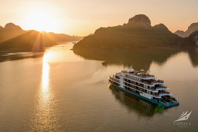 Capella Cruise Halong Bay 2Day/1 Night 6 Star Cruise All Included - FAQ