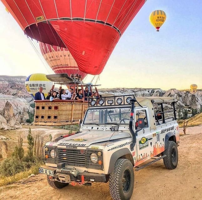 Cappadocia: 4x4 Jeep Safari Sunset and Sunrise - Route Customization