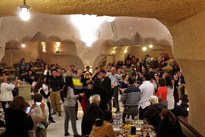 Cappadocia Cave Restaurant for Dinner and Turkish Entertainments - Minimum Age 18 for Alcohol Consumption