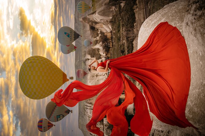 Cappadocia Flying Dress Photoshoot - Reviewing and Editing the Photoshoot Images