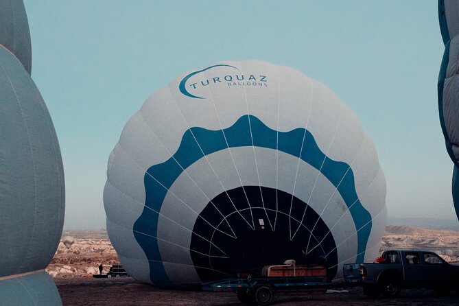 Cappadocia Hot Air Balloon Ride / Turquaz Balloons - Champagne Toast After Landing