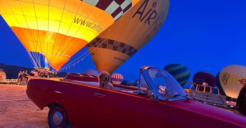 Cappadocia: Hot Air Balloon Watching Tour With Classic Car - Nearby Photography Locations