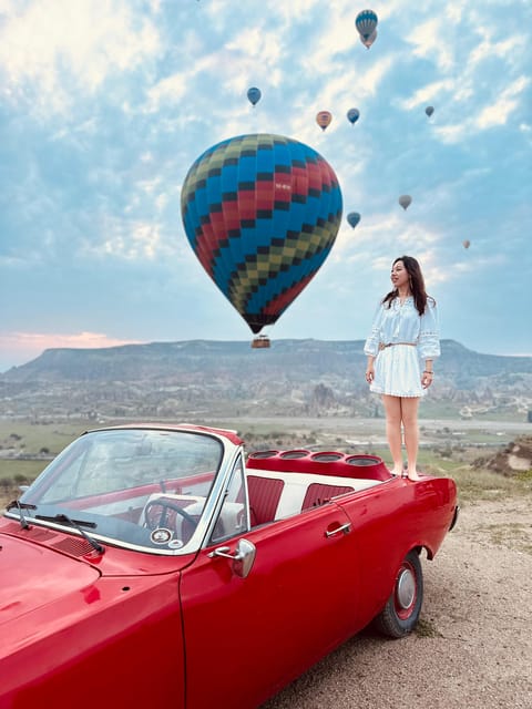 Cappadocia: Hot Air Balloon Watching Tour With Classic Car - Unforgettable Holiday Memories