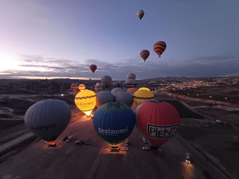 CAPPADOCIA HOT AIR BALLOONS (GOREME) - Unique Landscape of Cappadocia