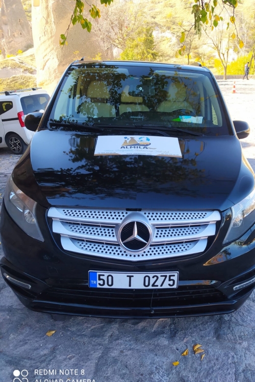 Cappadocia Nevsehir (NAV) Airport Private Transfer - Booking Information