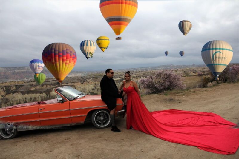 Cappadocia Photo Shoot With Classic Car and Flying Dress - Experience Details
