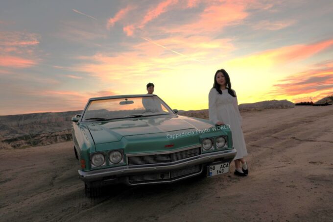 Cappadocia Photo Shoot With Classic Car and Flying Dress - Booking and Cancellation