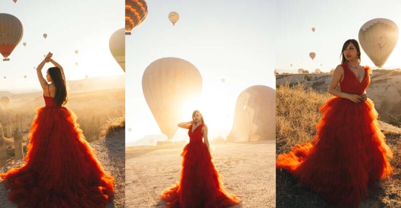 Cappadocia: Photo Shooting With Flying Dresses - Inclusions