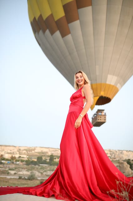 Cappadocia: Photoshooting With Flying Dresses - Photography Details