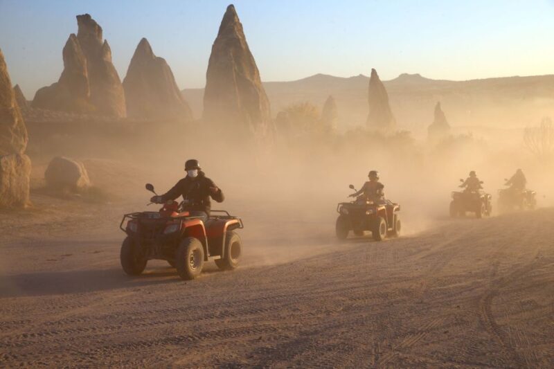 Cappadocia Sunrise or Sunset Quad Tour From Ürgüp/Göreme - Locations and Duration