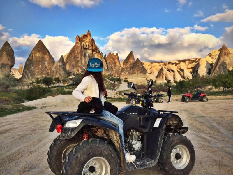 Cappadocia: Sunset Quad Bike Tour - Sunset in Rose Valley
