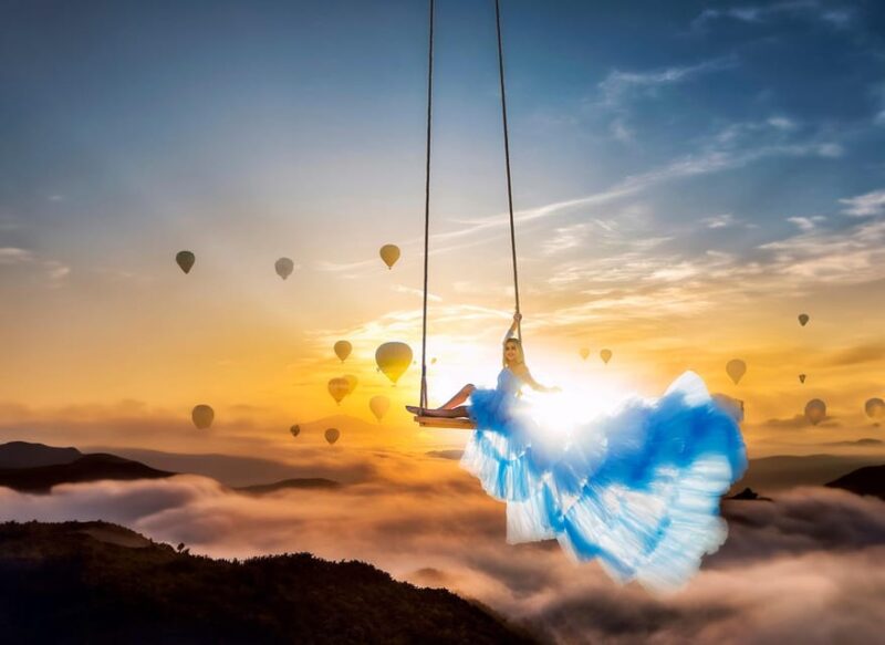 Cappadocia: Taking Photo With Swing at Hot Air Balloon View - Hot Air Balloon View
