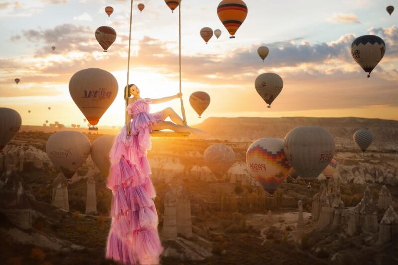 Cappadocia: Taking Photo With Swing at Hot Air Balloon View - Booking Details Explained