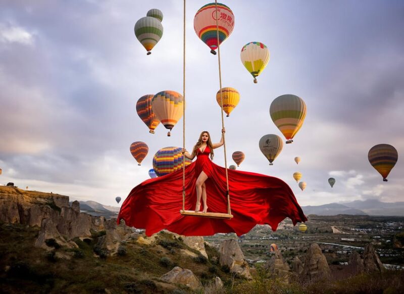Cappadocia: Taking Photo With Swing at Hot Air Balloon View - Highlights of the Experience