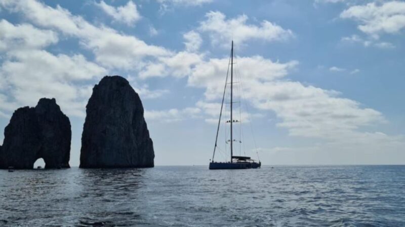 Capri A/R With Tourist Tour by Sea - Experience Highlights