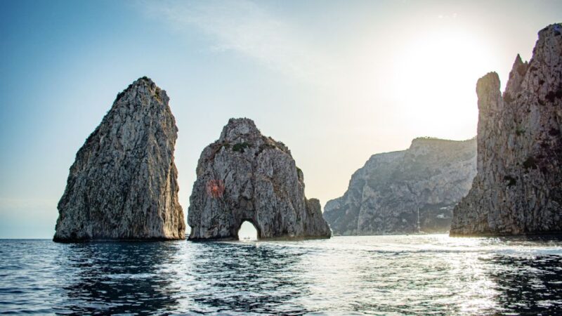 Capri A/R With Tourist Tour by Sea - Meeting Point and Language