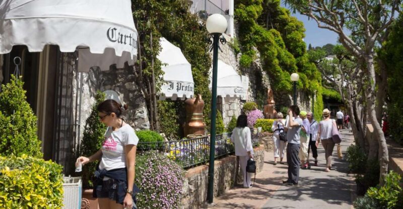 Capri, Anacapri & Blue Grotto Small Group Tour - Transportation on the Island