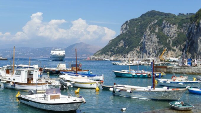 Capri and Anacapri Walking Tour From Sorrento - Experiencing the Blue Grotto