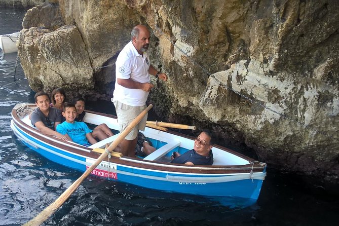 Capri and Blue Grotto Stress Free Day Tour With Kids From Naples - Activities Offered