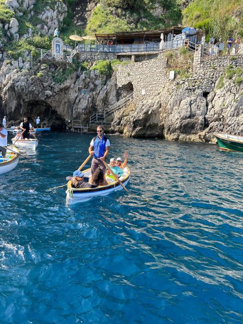 Capri and Blue Grotto Top Experience Max 8 People - Included Amenities