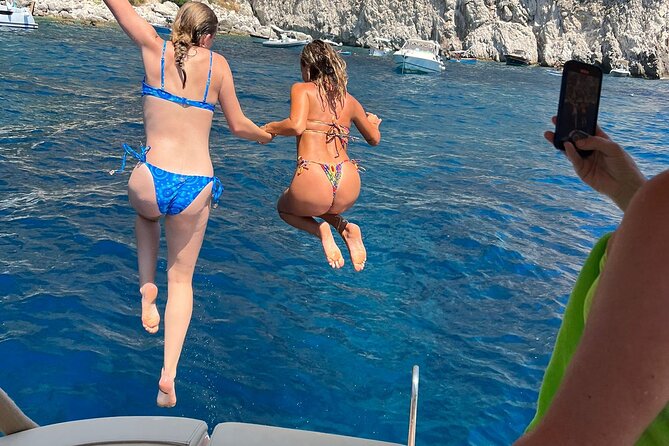 Capri Boat Tour and City Visit From Sorrento - Boat and Crew