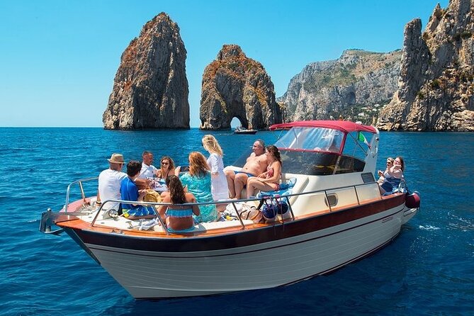Capri Full-Day Small-Group Boat Tour From Sorrento - Swimming and Snorkeling