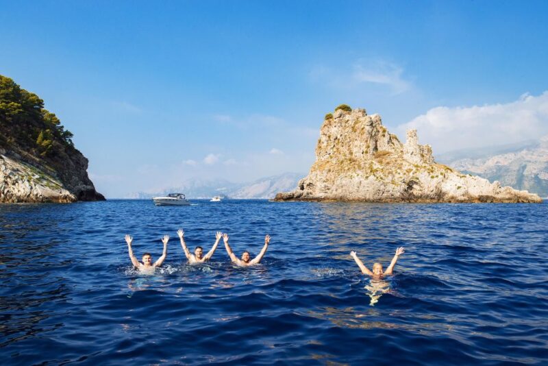 Capri: Fun & Swim With Blue Grotto - Half Day Boat Cruise - Itinerary Highlights