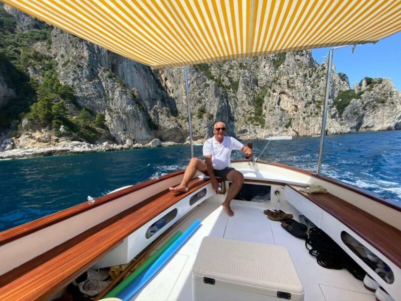 Capri: Island and Grottos Boat Cruise With Snacks and Drinks - Meeting Point and Itinerary