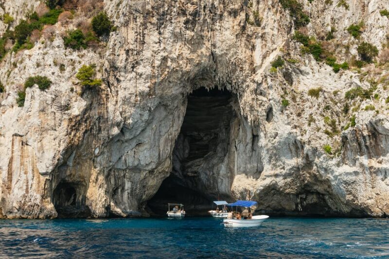 Capri: Island Boat Tour and Optional Blue Grotto Visit - Optional Blue Grotto Experience