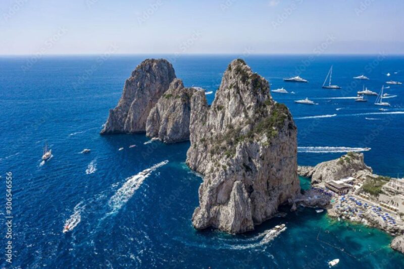 Capri: Island Boat Tour With Free Time in Capri Town - Free Time in Capri Town