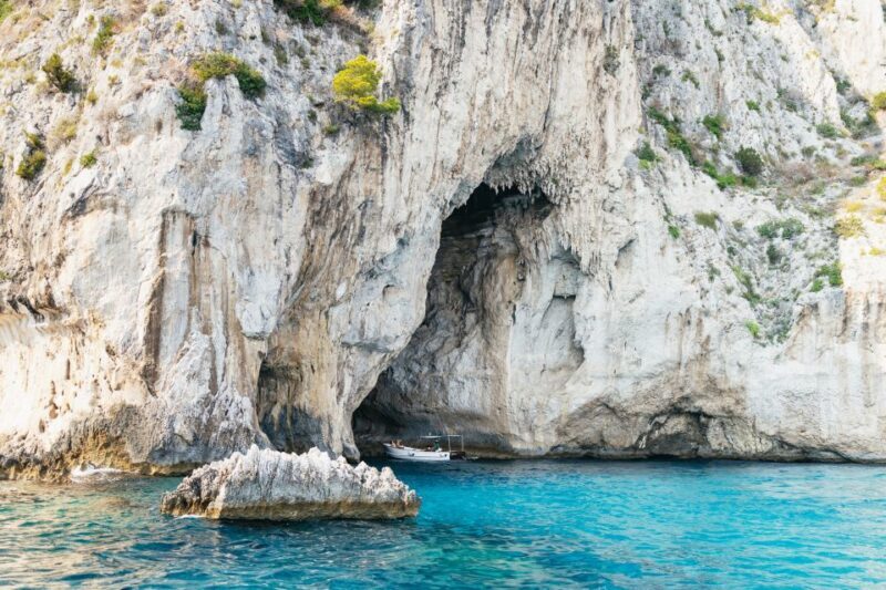 Capri: Island Boat Trip With Grottos - Tour Options Available