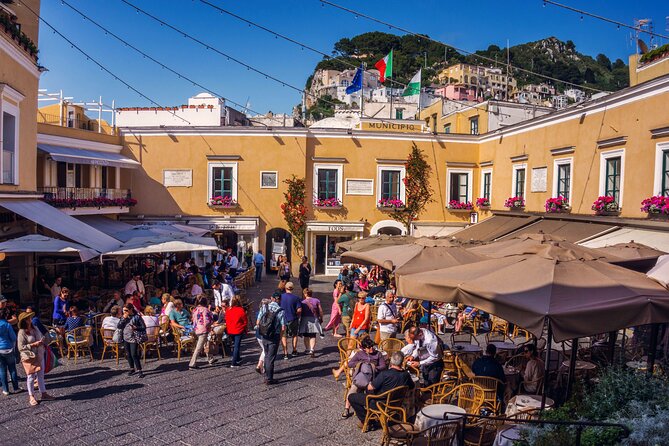 Capri Island Small Group Boat Tour From Naples - Accessibility and Transportation