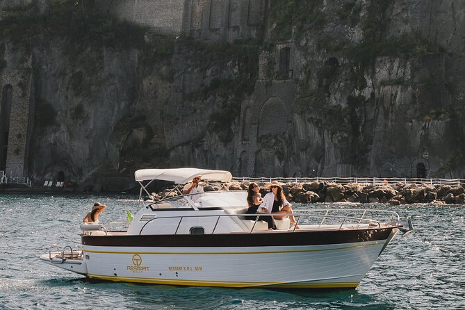 CAPRI & POSITANO From Sorrento - 28FT Boat - Customizable Experience