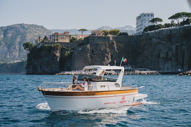 CAPRI & POSITANO From Sorrento - Classic Gozzo 25 - Included Amenities