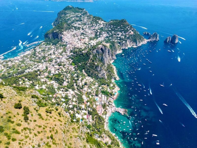 Capri Private Boat Tour by Speedboat From Positano/Praiano - Highlights and Activities