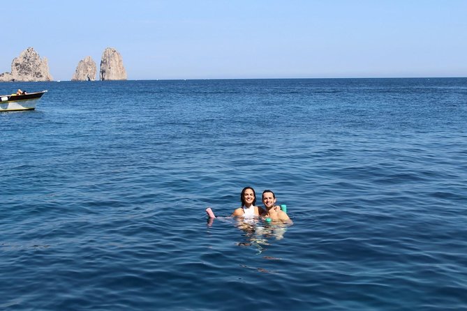 Capri Private Boat Tour From Sorrento, Positano or Naples - Yacht Klase 50 - Exploring Capris Coastline