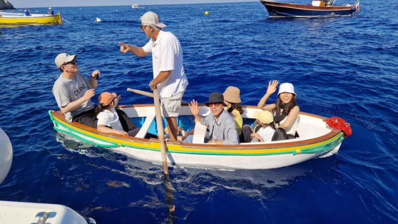 Capri: Private Boat Trip With Snorkeling and Island Stop - Itinerary Highlights