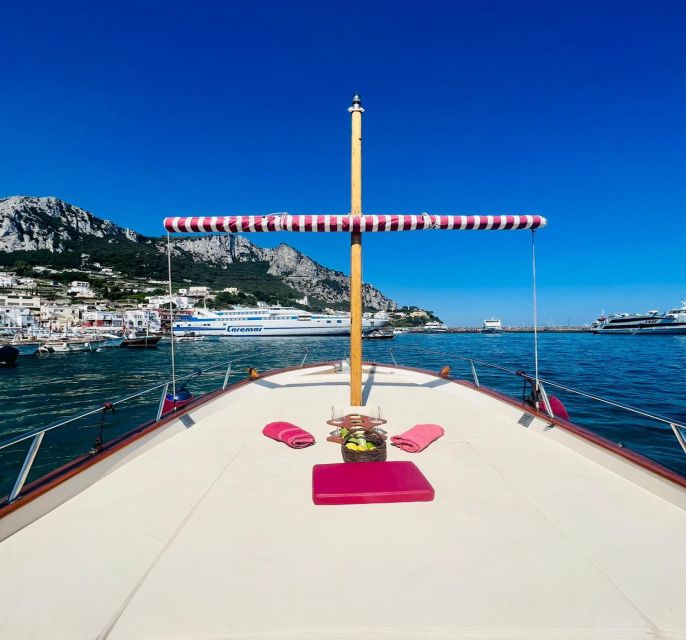 Capri: Private Island Boat Tour With Snorkeling and Swimming - Tour Highlights