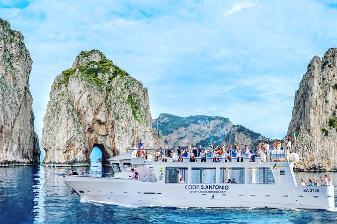 Capri Shared Tour (9:15am Boat Departure) - Tour Duration and Group Size