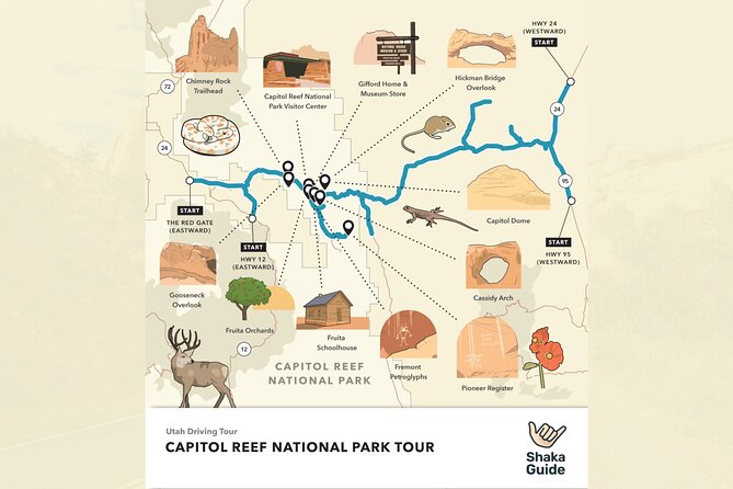 Captivating Capitol Reef: Full-Day Audio Driving Private Tour - Engaging Audio Narration