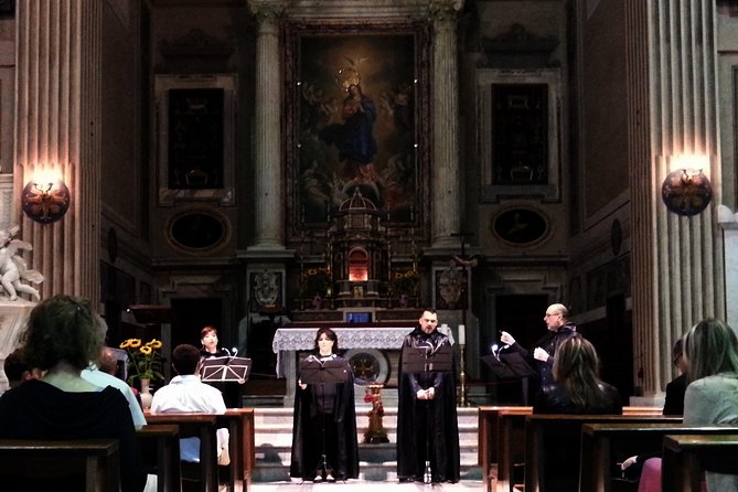 Capuchins Crypt Tour and Concert in Rome - Caravaggio Painting in Church