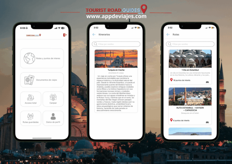 Car Tours in Turkey App With Multi-Language Audio Guide - Tour Routes