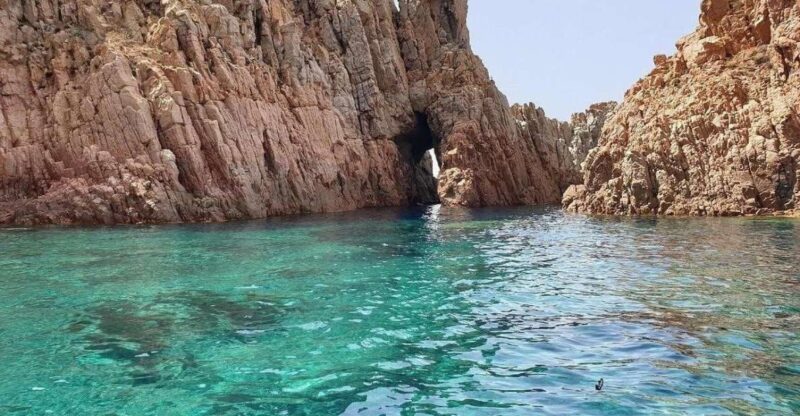 Cargèse: Capo Rosso Snorkeling and Sea Cave Tour - Snorkeling in the Natural Swimming Pool