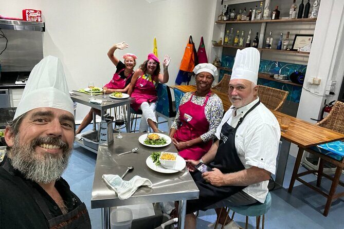 Caribbean Sip'n'Cook Cooking Class in Sint Maarten - Detailed Breakdown of the Itinerary