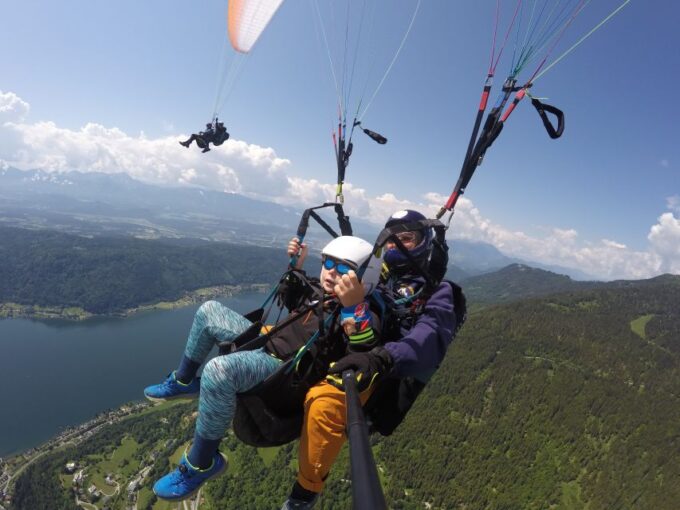 Carinthia/Lake Ossiach: Paragliding Thermal Flight - Stress-Free and Safe Landing