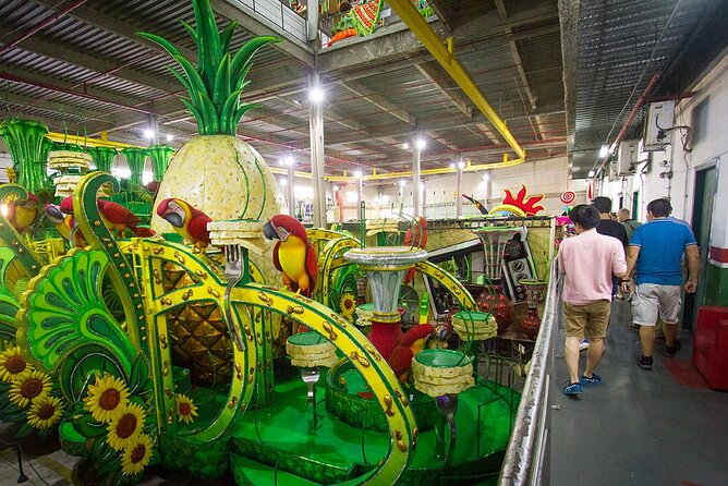Carnival Backstage Tour - Visit a Traditional Samba School - Enjoying a Caipirinha Cocktail