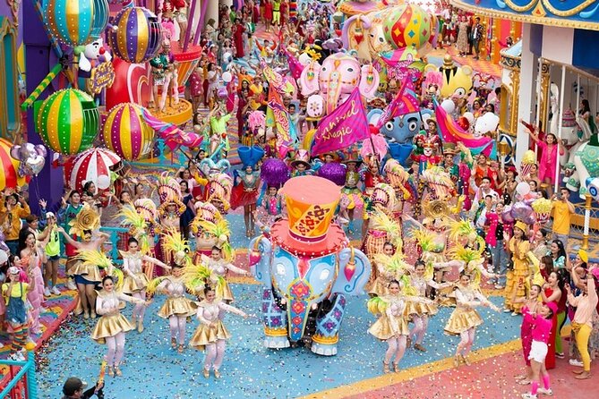 Carnival Magic Theme Park in Thailand - Carnival Magic Show Highlights