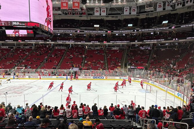Carolina Hurricanes Ice Hockey Game Ticket at Lenovo Center - Meeting and Pickup Logistics